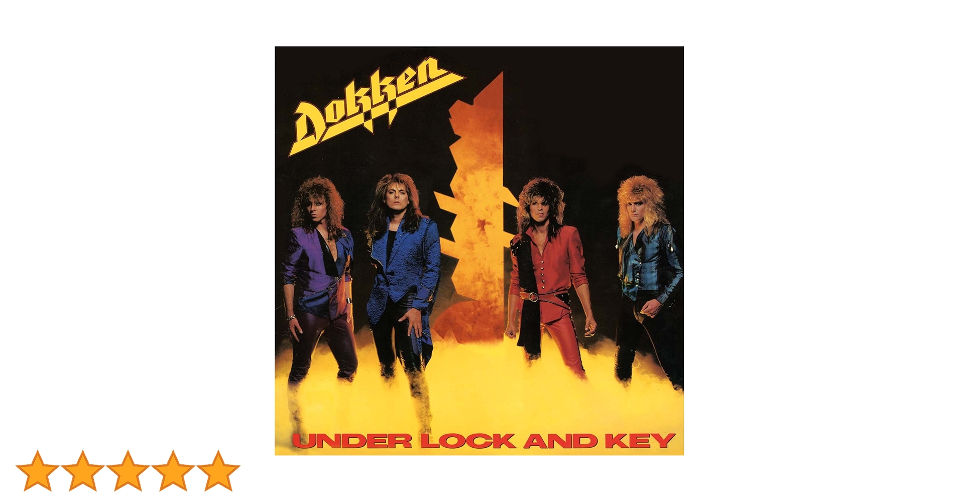DOKKEN / Under Lock And Key ギタースコア ドッケン Amazon.co.jp: Under Lock and Key: ミュージック